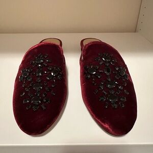 Michael Kors Naveen Velvet Slide